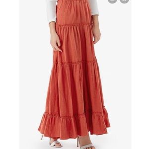 Yakira Bella Maxi Cinnamon Skirt